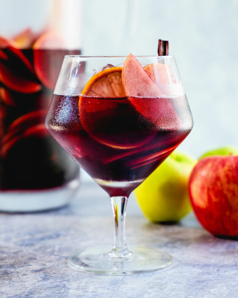 Apple sangria