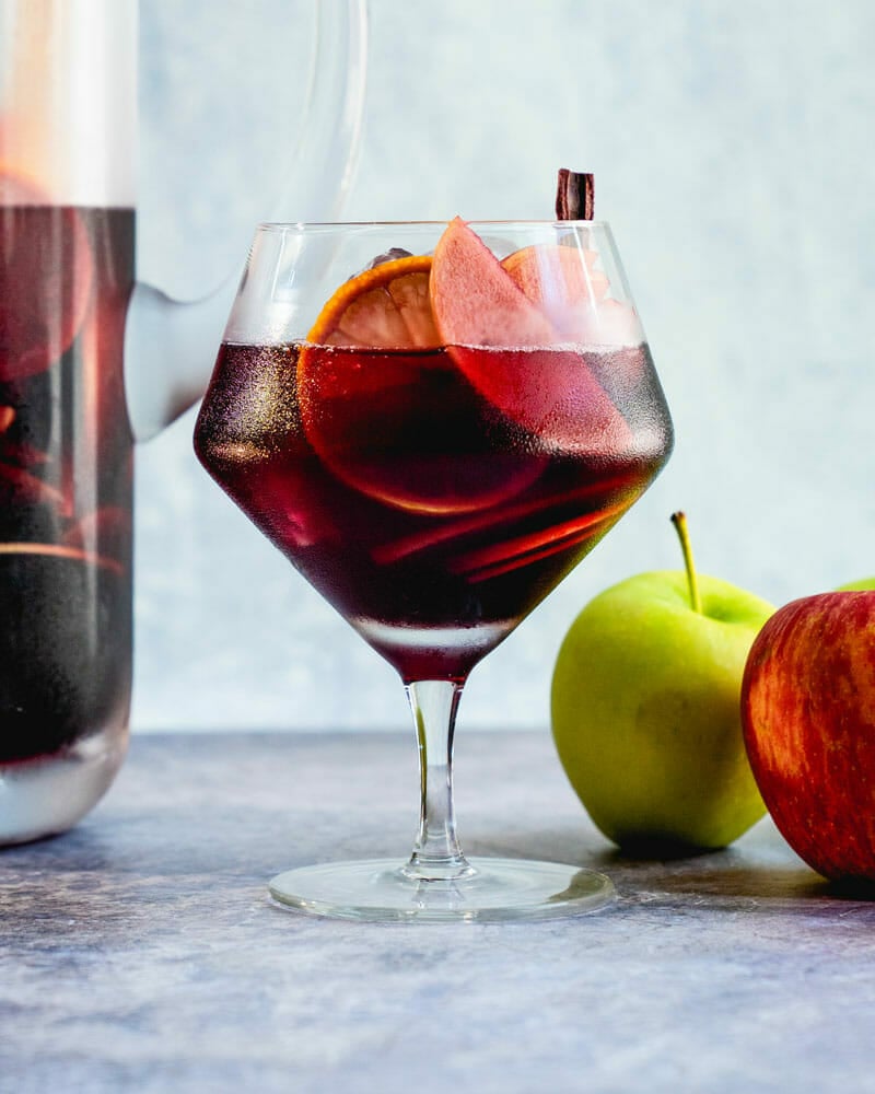 Apple sangria