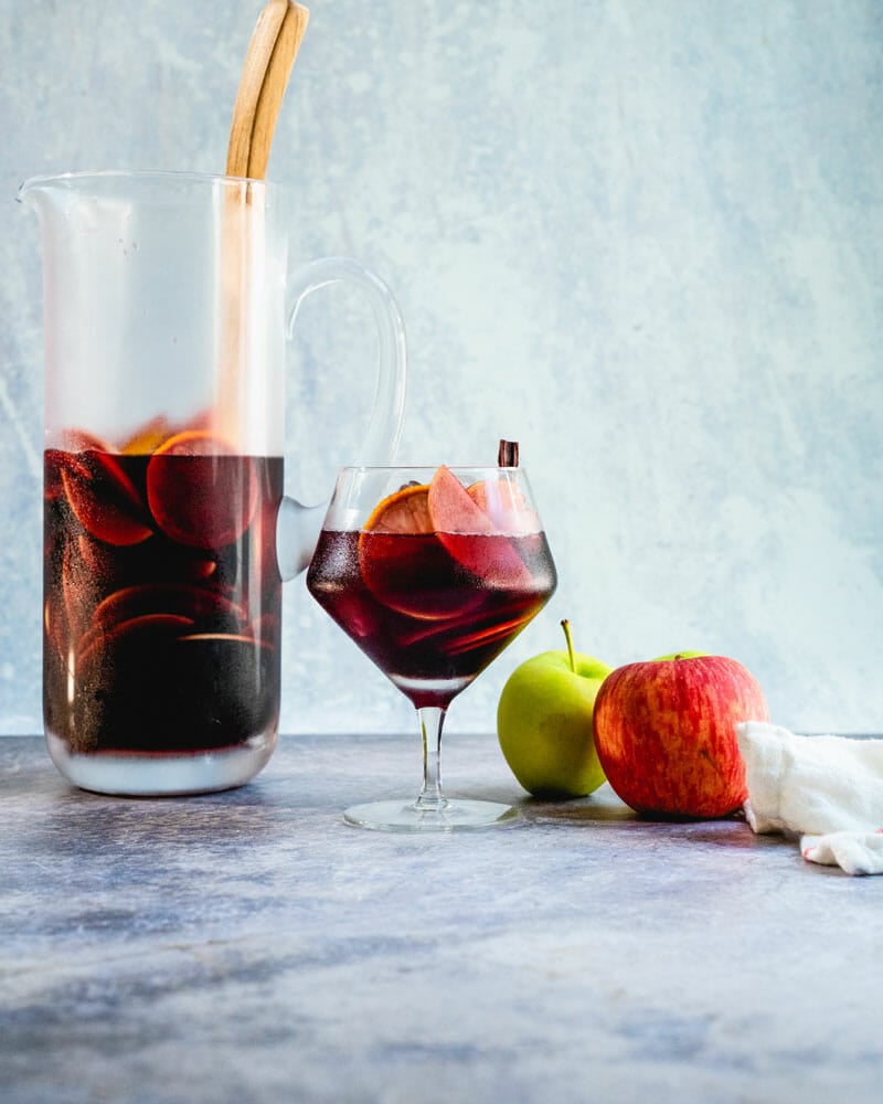 Apple sangria