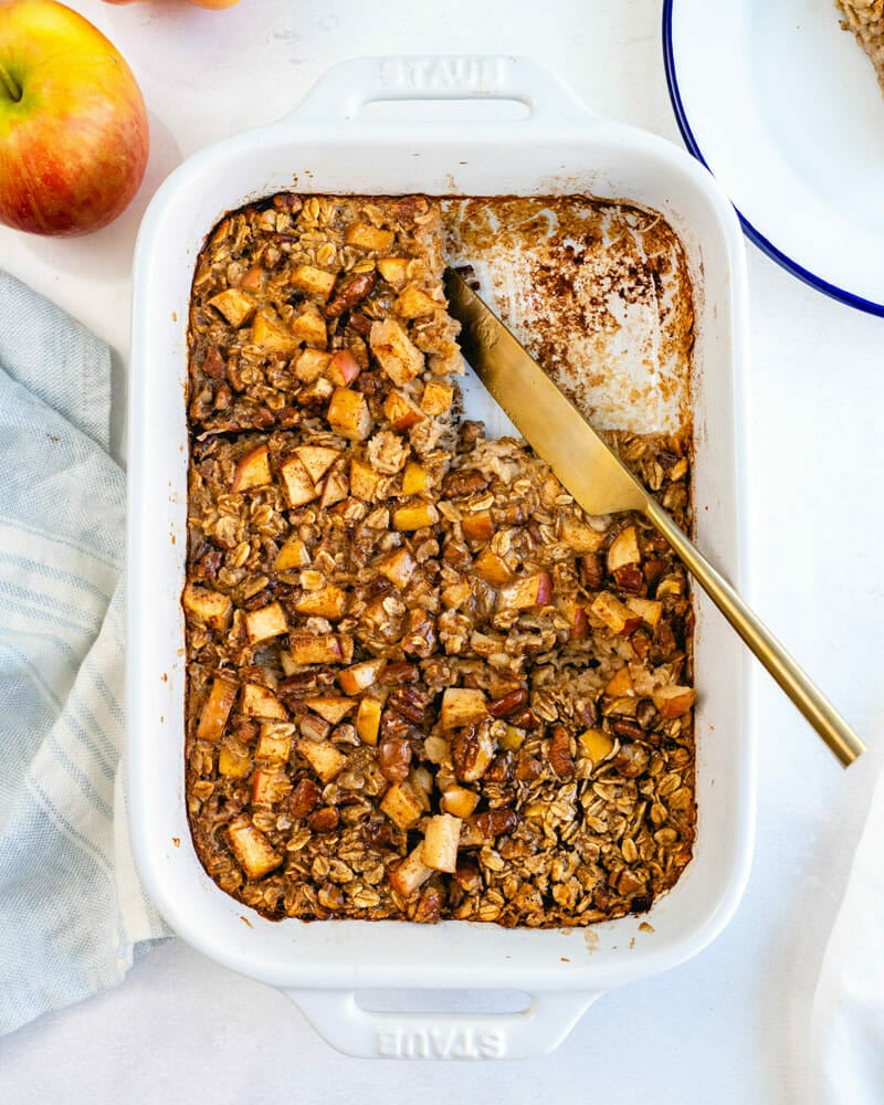 Vegan baked oatmeal