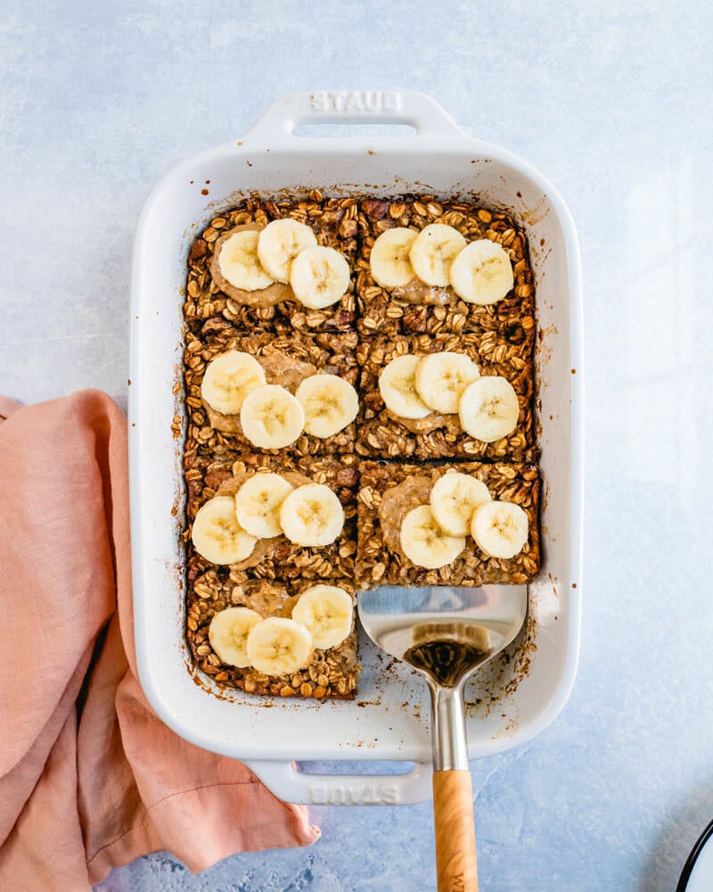 Vegan baked oatmeal
