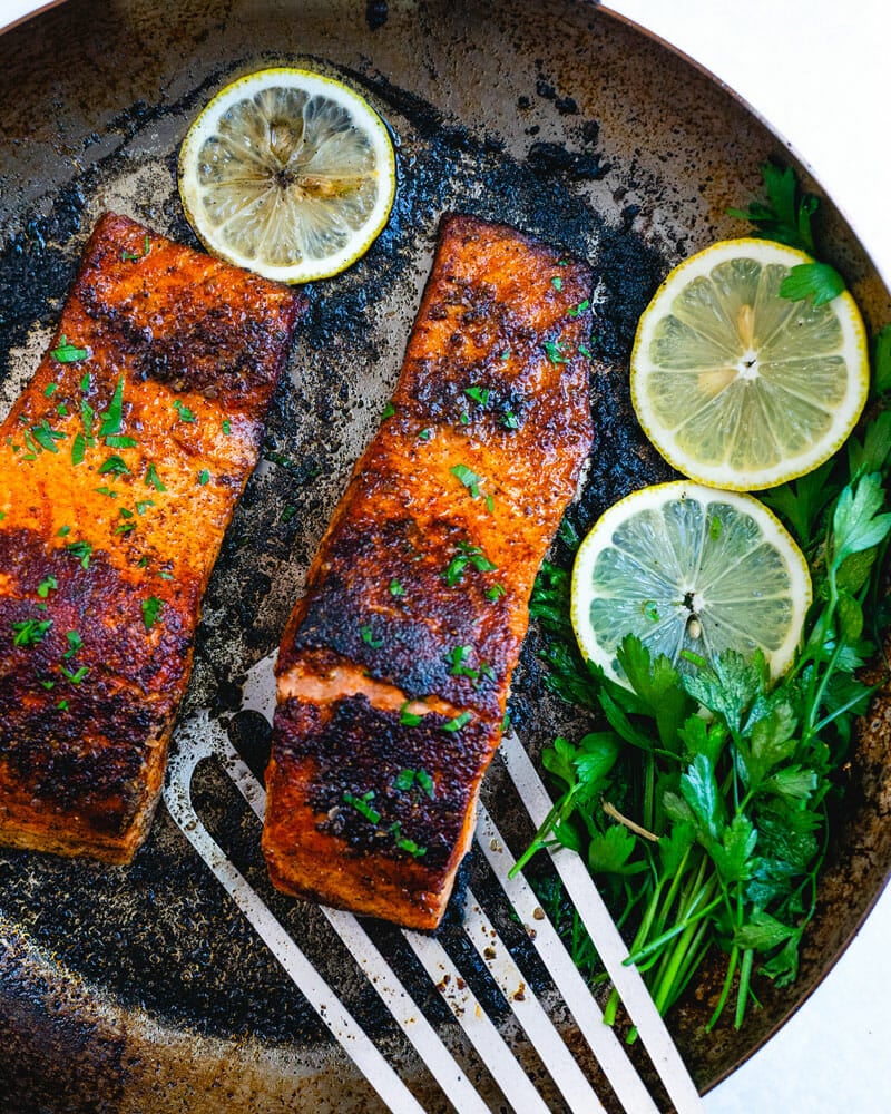 How to make Blackened salmon