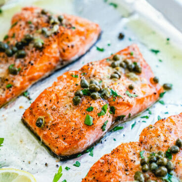 Lemon caper sauce