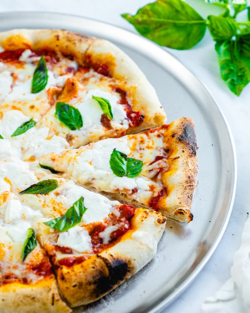 Burrata pizza