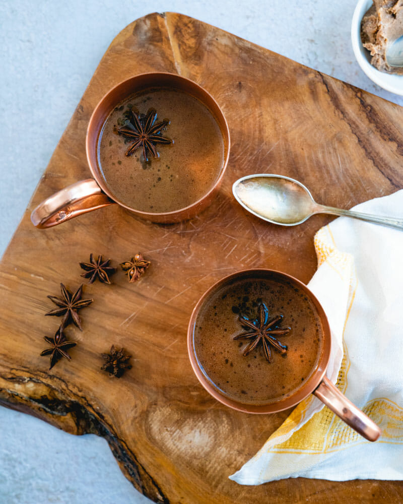 Hot buttered rum