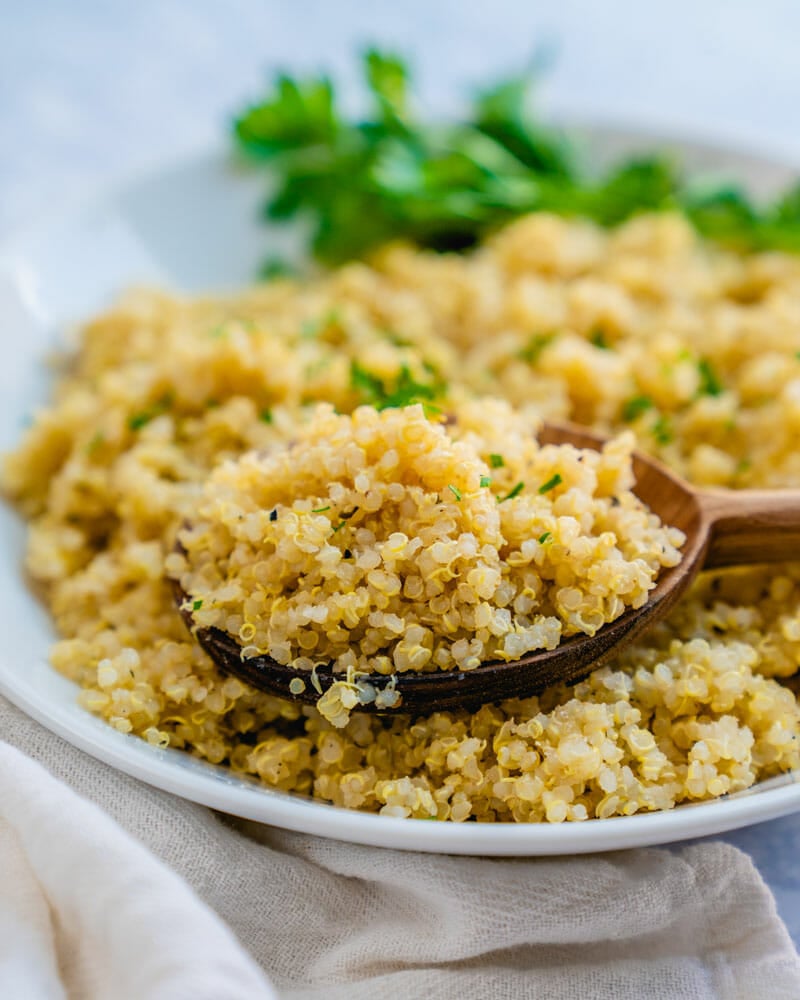 Cooked quinoa