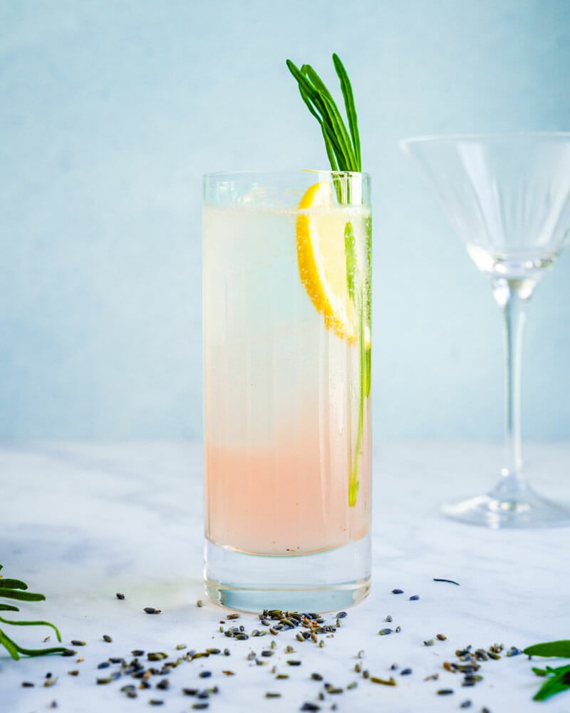 Lavender cocktail