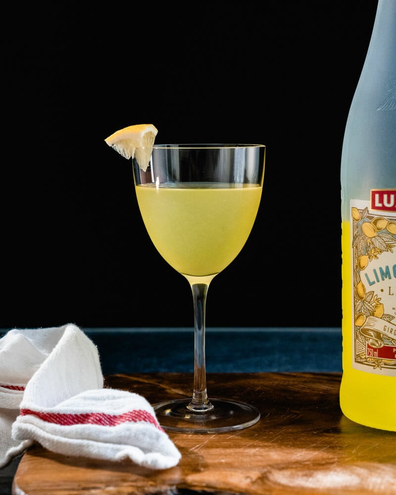 Limoncello martini