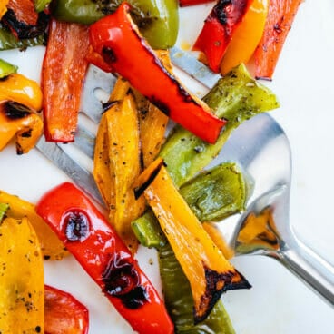 Roasted peppers