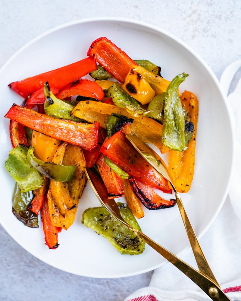 How to roast peppers