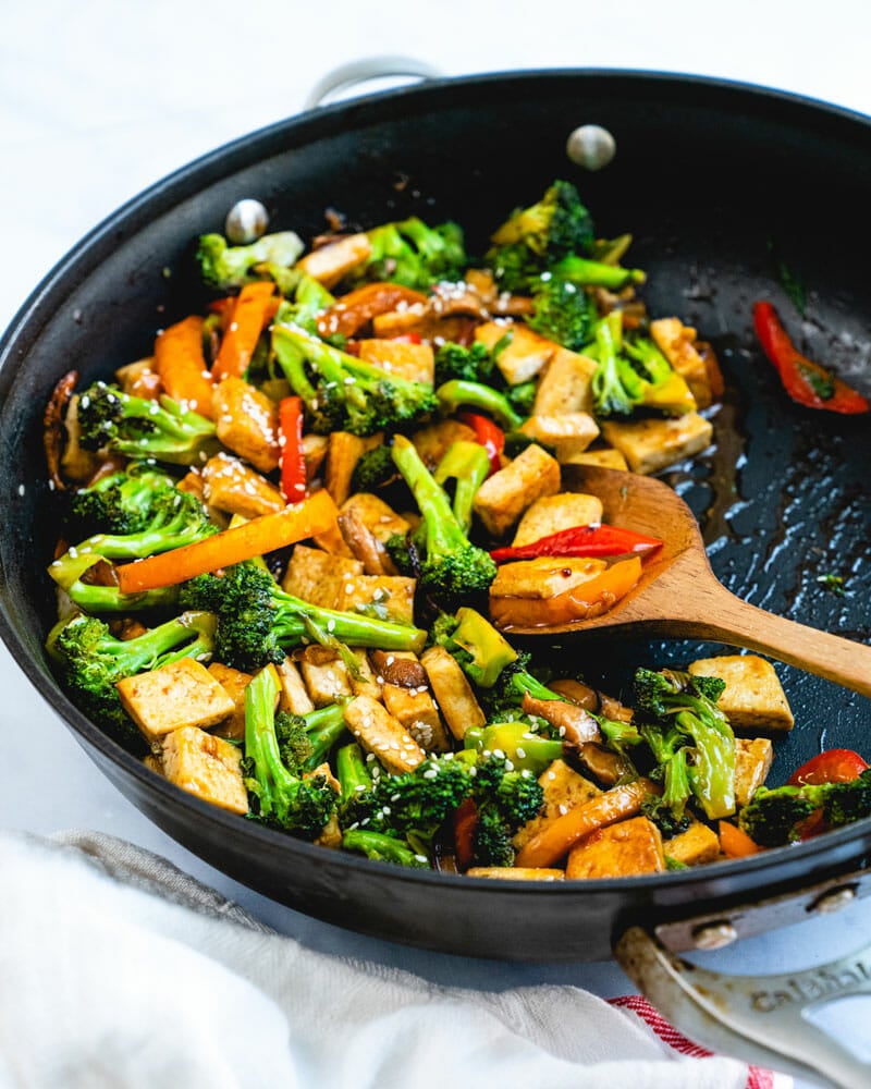 Tofu stir fry