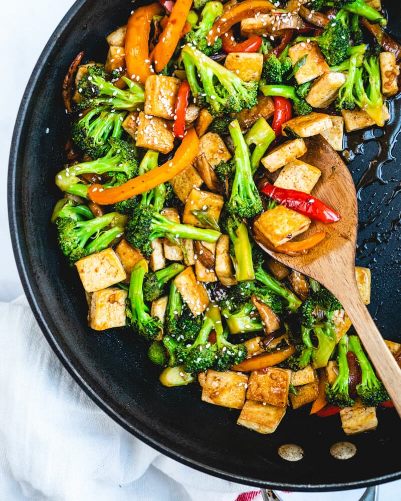 Tofu stir fry