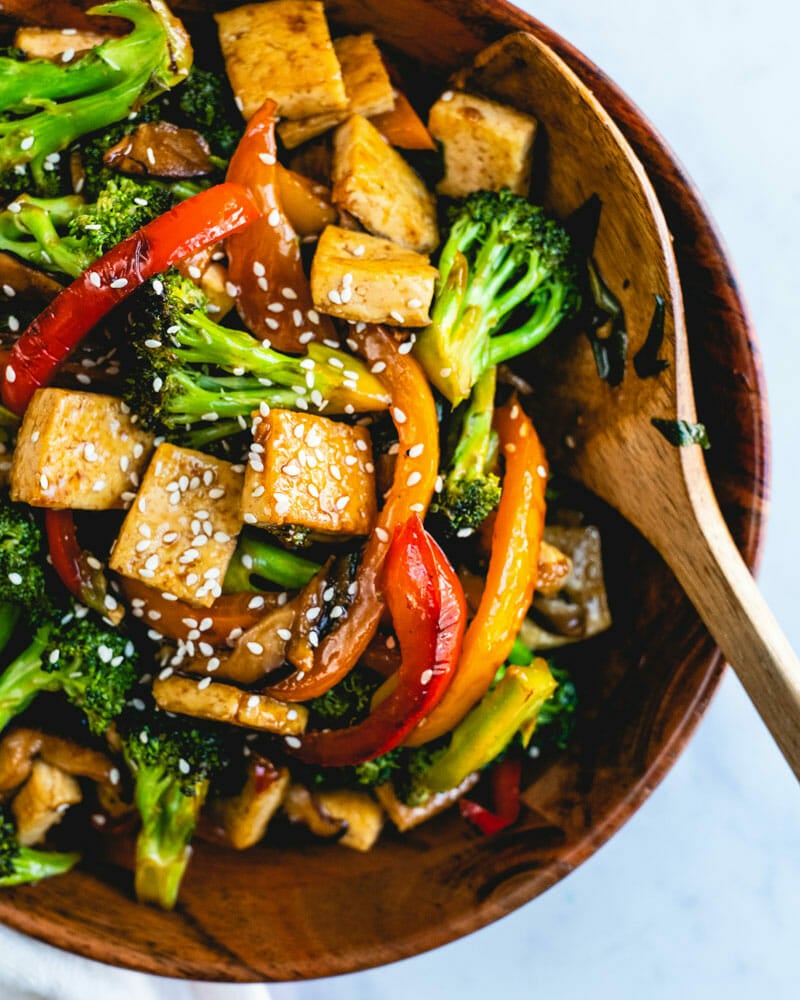 Tofu stir fry