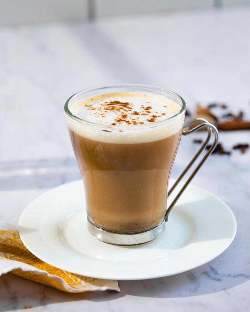 Vegan chai latte