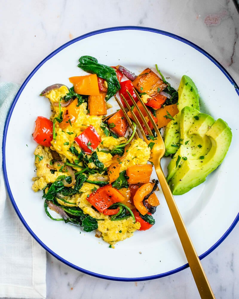 Breakfast vegetables