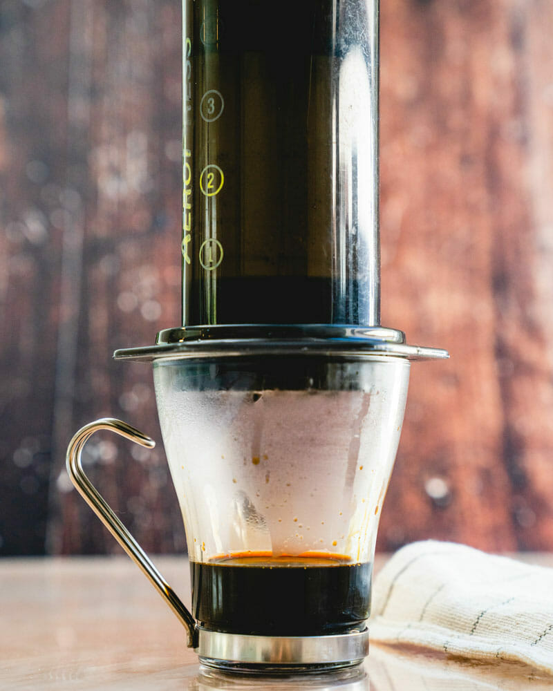 Aeropress espresso