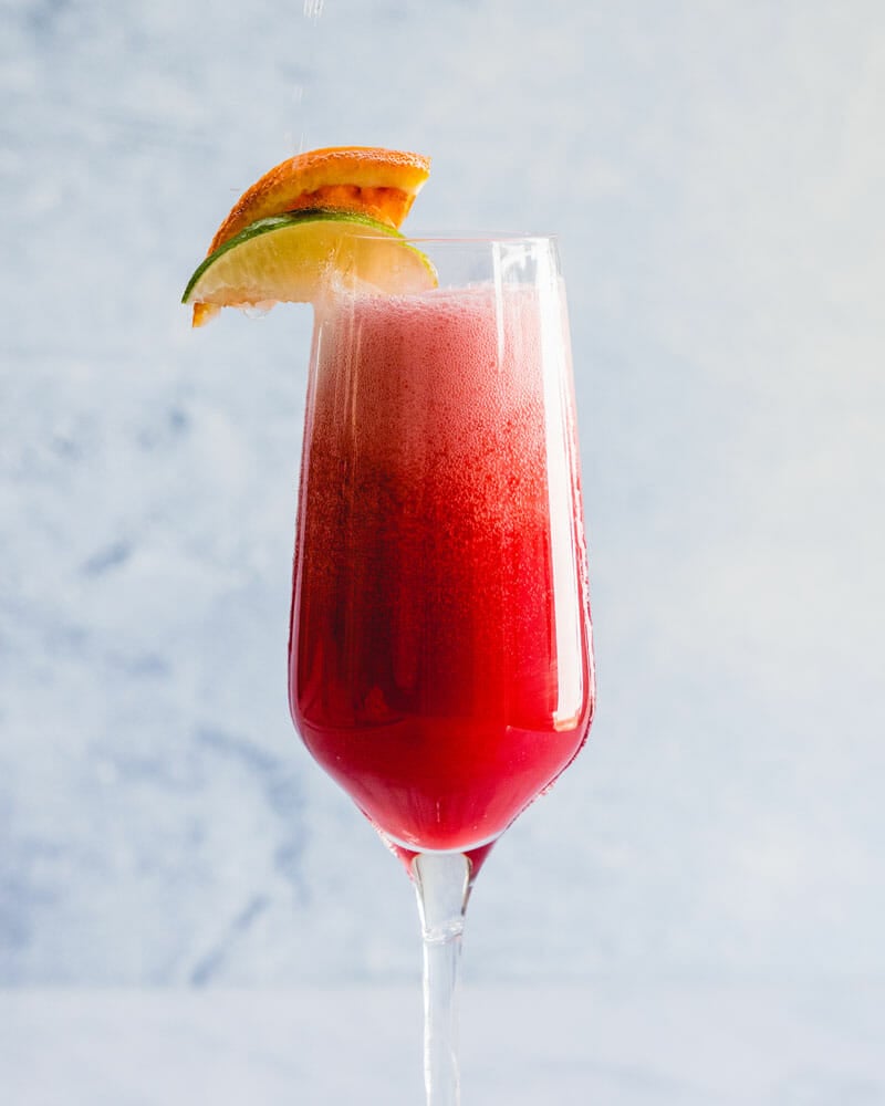 Cranberry mimosa