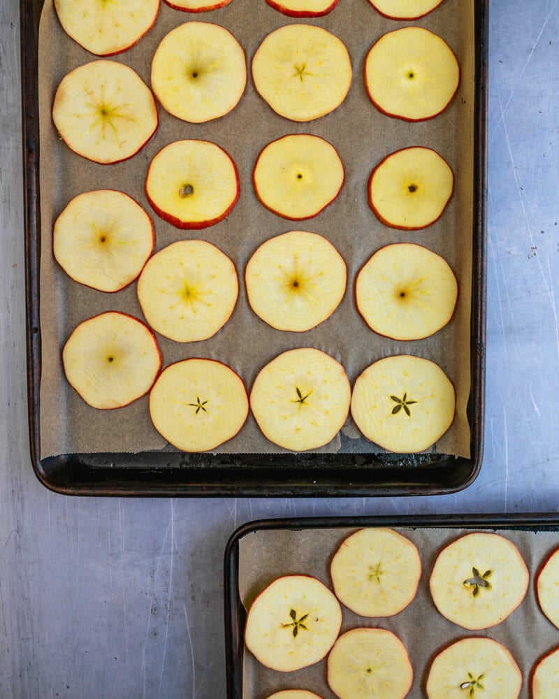 How to make dried apples