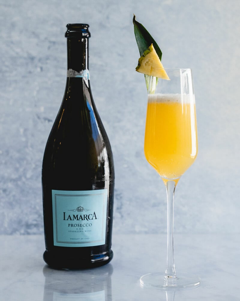 How to make a pineapple mimosa
