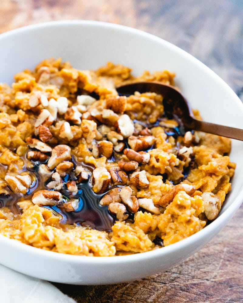 Pumpkin oatmeal