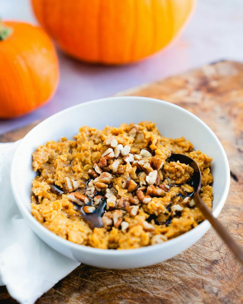 Pumpkin oatmeal
