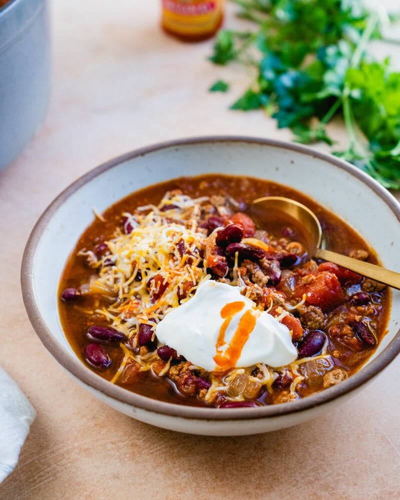 Quick chili recipe
