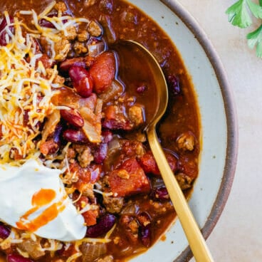Quick chili recipe
