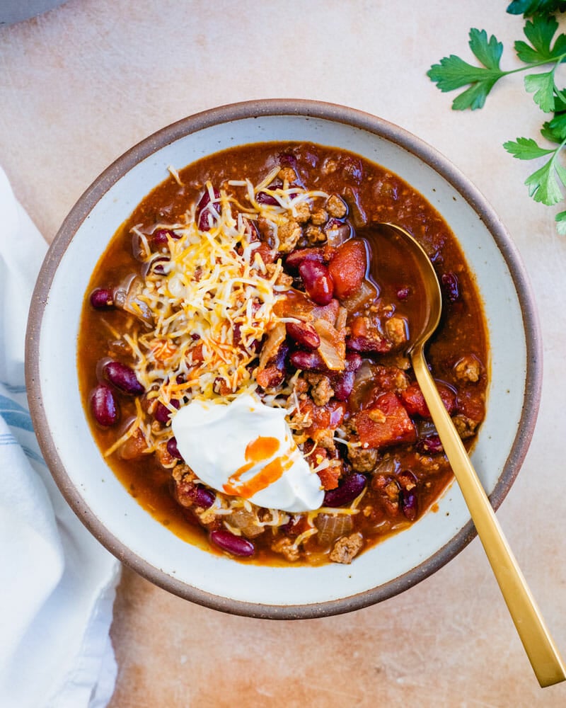 Quick chili recipe