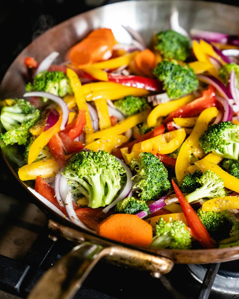 How to saute vegetables