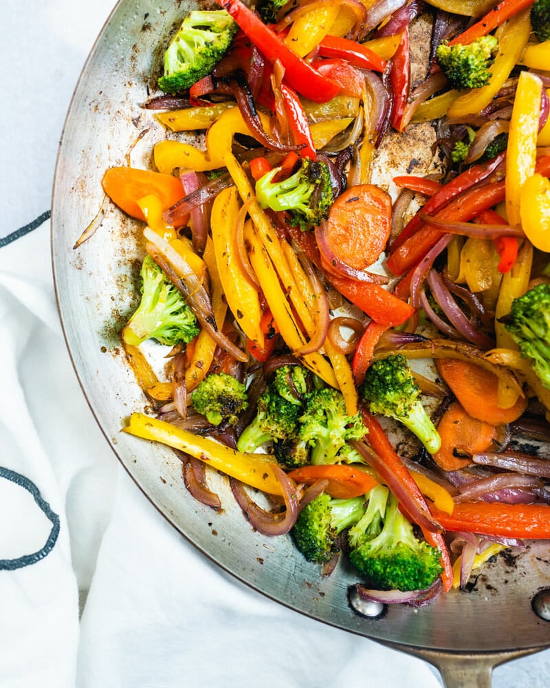 Sauteed vegetables