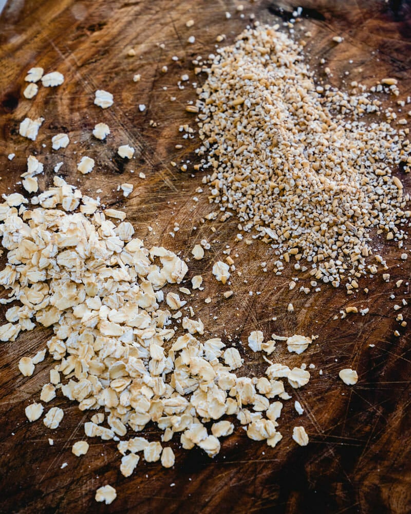 Steel cut vs rolled oats