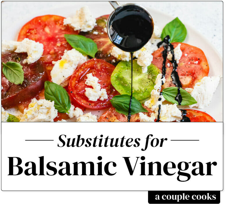 Balsamic vinegar substitute