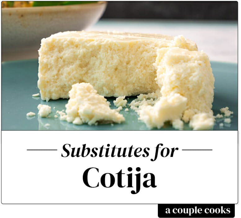 cotija cheese substitute