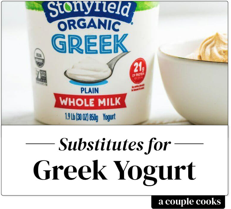 Greek yogurt substitute