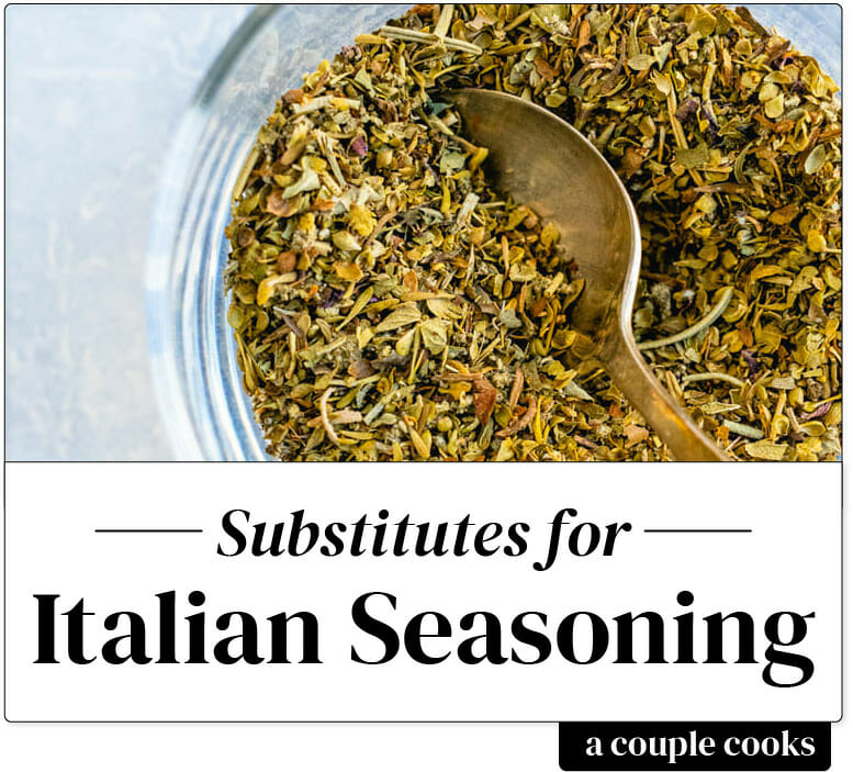 Italian seasoning substitute