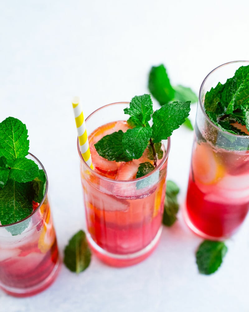 Vodka spritzer