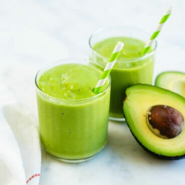 Avocado banana smoothie