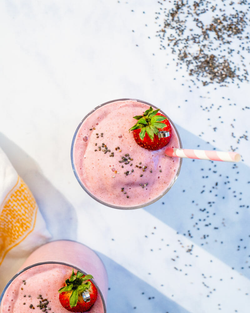 Chia seed smoothie