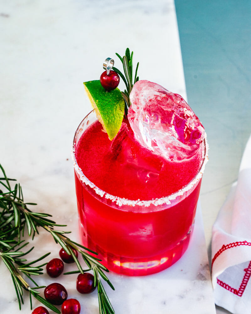Christmas margarita recipe