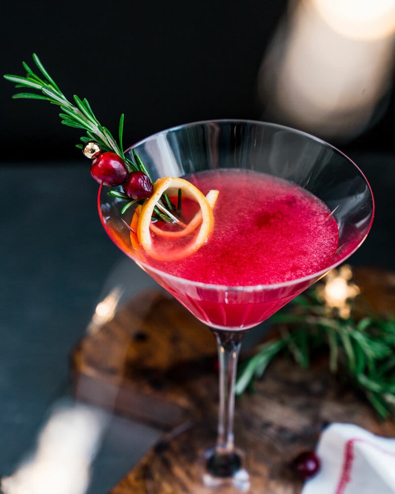 Christmas martini