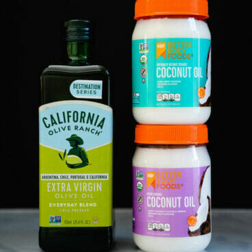 Coconut oil vs olive oil