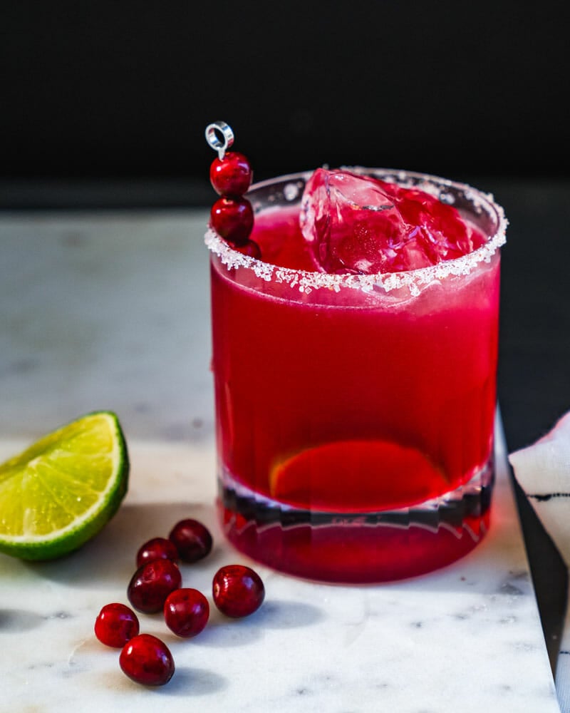 Cranberry margarita