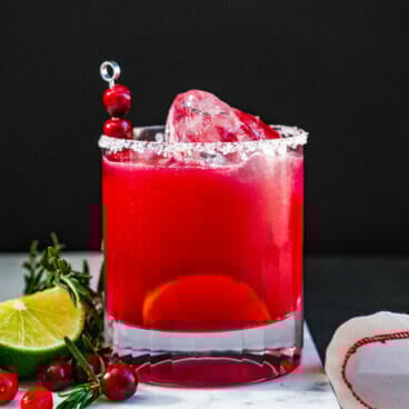 Cranberry margarita
