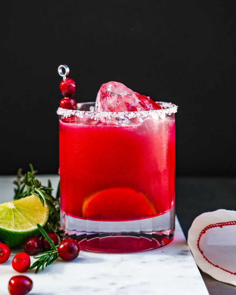 Cranberry margarita