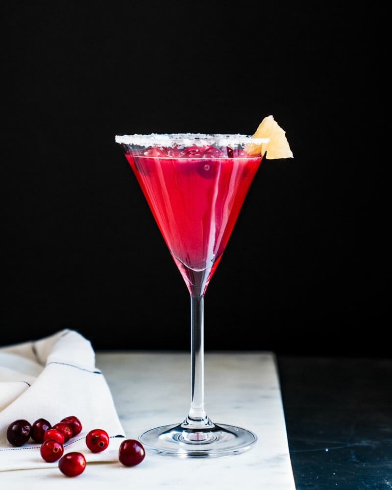 Cranberry martini