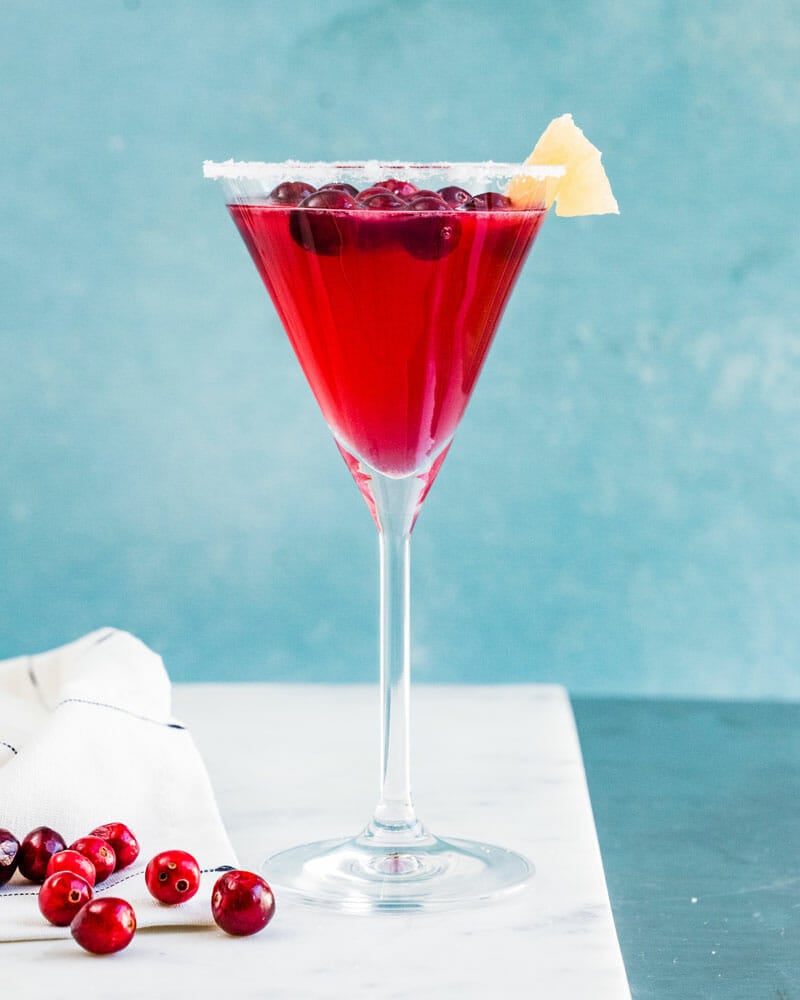 Winter vodka cocktails