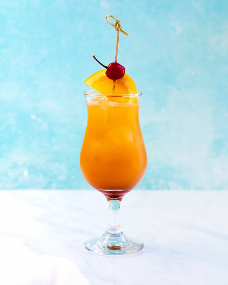 Hurricane cocktail