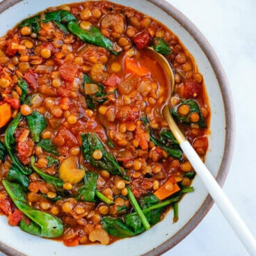 Lentil stew