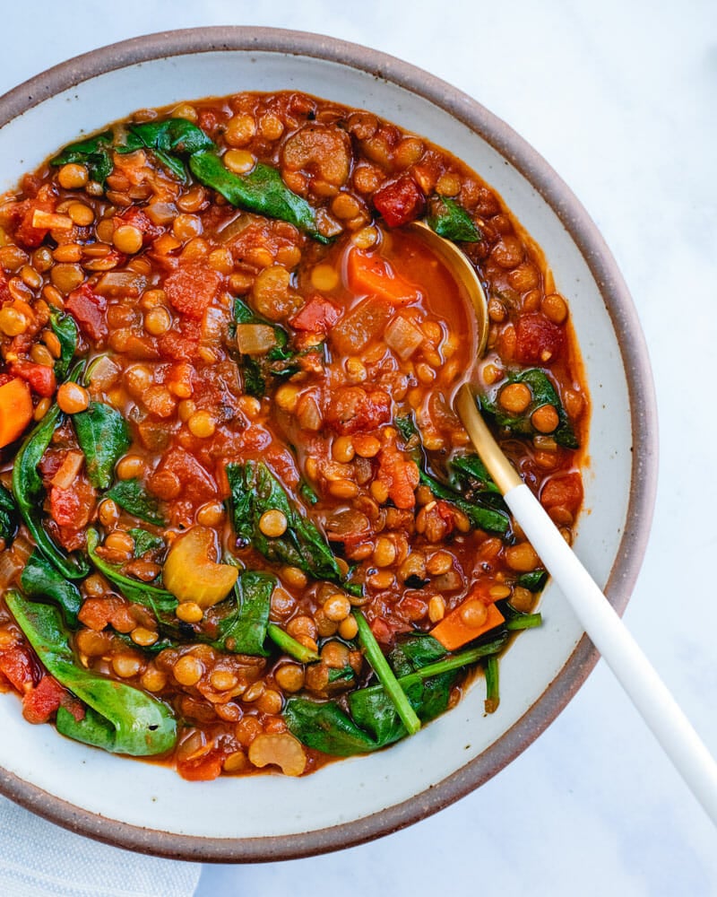Lentil stew