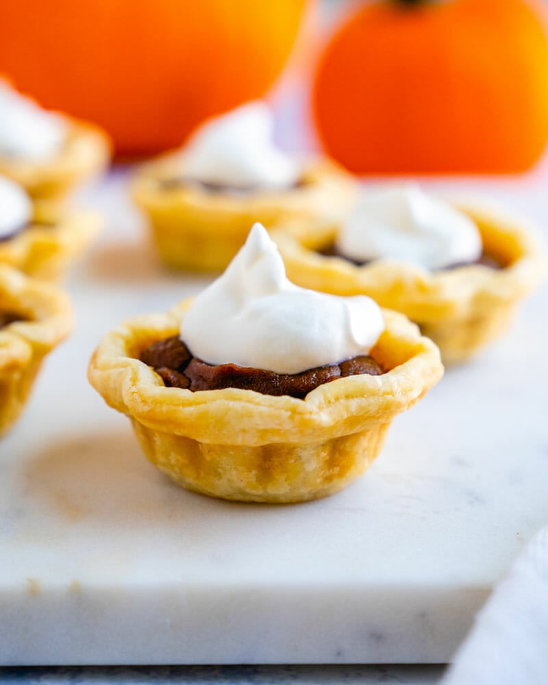 Mini pumpkin pie